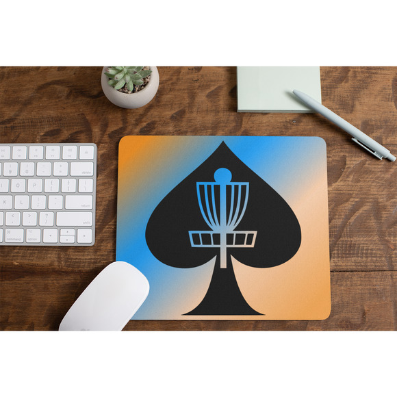 Disc Golf ACES BASKET Mousepad Mouse Pad Computer Golf Gift - Picture 2 of 2